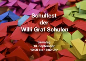Schulfest, 13. September