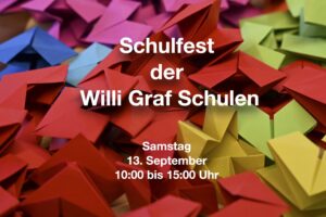 Schulfest, 13. September