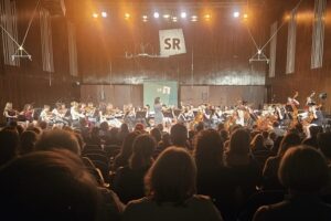 Juniorband Streicher auf dem Halberg